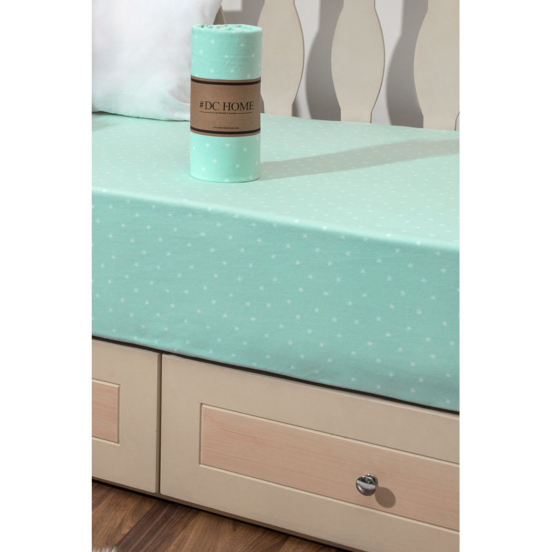 Drap 100% coton 145 fils Asya, Menthe