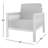 Townsend Metal Outdoor Lounge Chair with Sunbrella® Cushions-542824510
