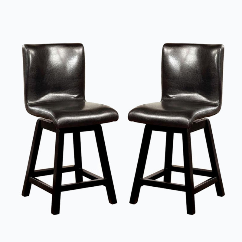 Swivel Upholstered Counter Stool