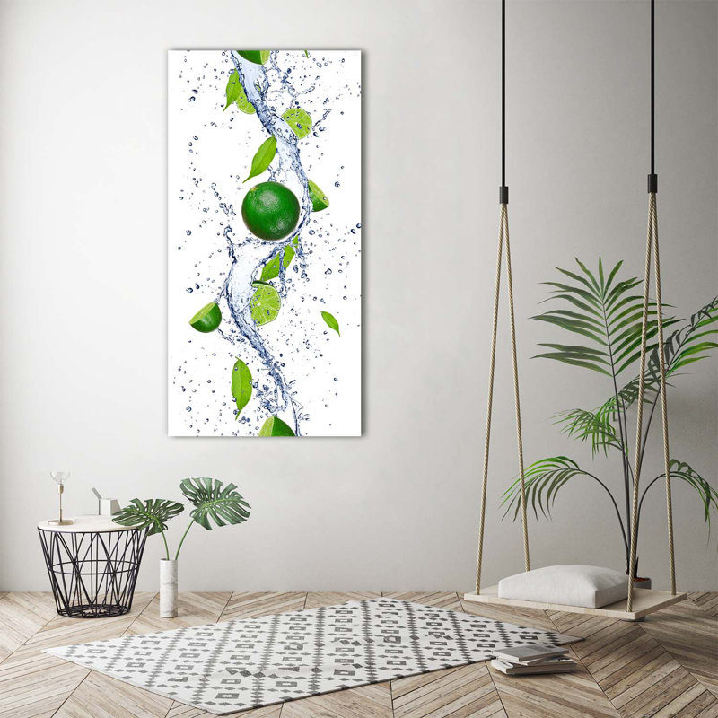 Lime - Wrapped Canvas Print