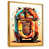 Gold Floater Frame