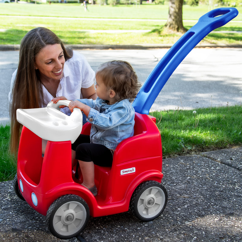 Roll & Stroll Quiet Ride Push Car