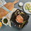 9.45 in. Cast Iron Square Grill Pan