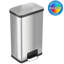 Poubelle à pédale en acier inoxydable 18 gallons désodorisant airstep de désodorisant