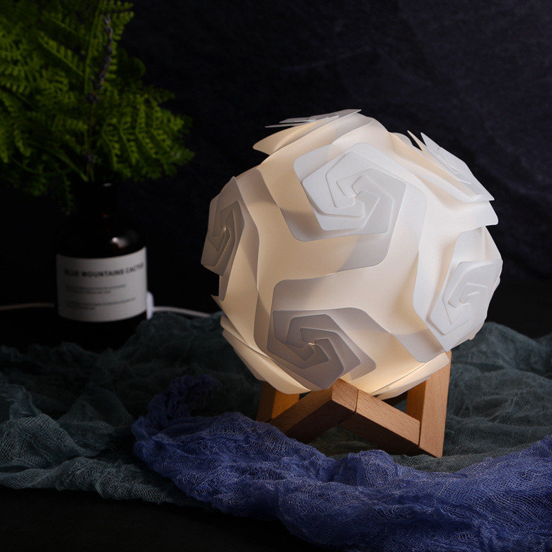 Lampe bricolage Creative Rose veilleuse pour enfants, veilleuse USB