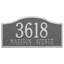 Rolling Hills 2-Line Wall Address Plaque-208618499-208618556