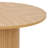 Collette 47.3" Modern Round Dining Table for 4-6, Kitchen Table with Storage & Wood Strip Base-1383872518