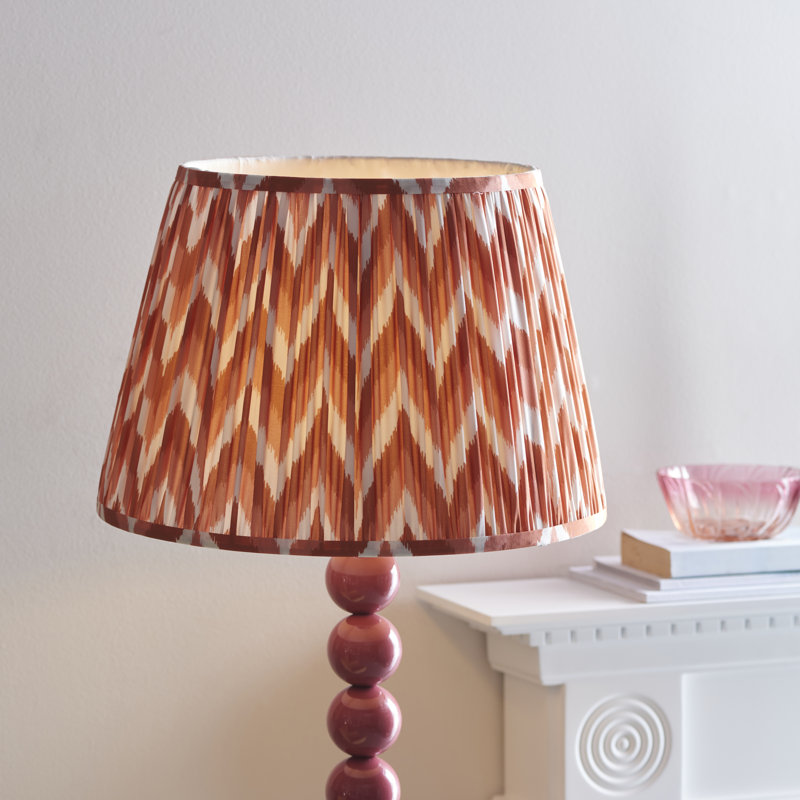 Higgledy 154cm Traditional Floor Lamp, Orange/White, Pink