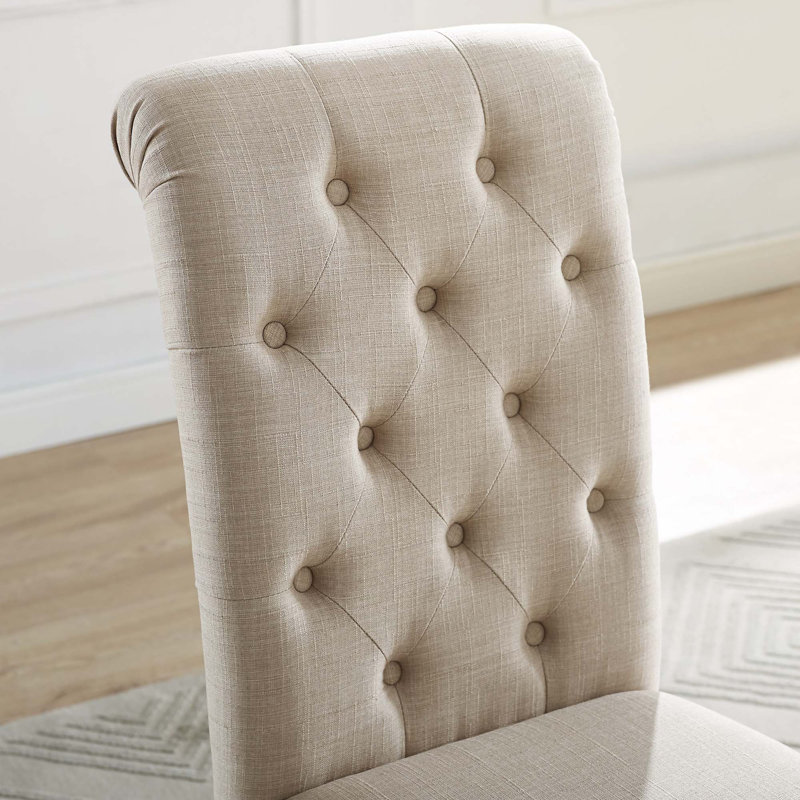 Ensemble de salle à manger 6 pièces, table à manger en épingle à cheveux avec 4 chaises et banc, Beige