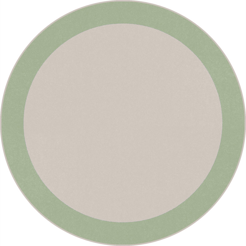Easy Going by Joy Carpets Area Rug, Round 5'4"