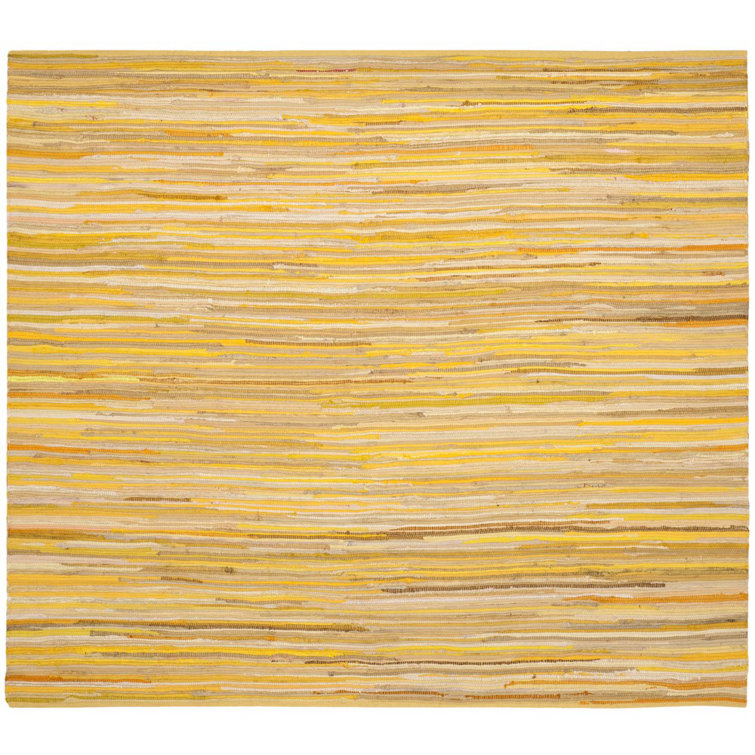Caldina Hand Woven Cotton Striped Rug