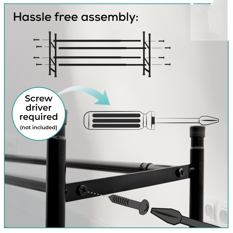 18 Pair Shoe Rack