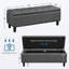 Banc de rangement rembourré Riella-1563742802