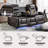 Kymberlee 79.5'' Faux Leather Power Reclining Sofa-1084850487