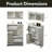 Versatile Narrow Shoe Cabinet with Multiple Storage Options for Any Space