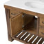 Meuble-lavabo simple 42 po avec plateau en quartz Bromley