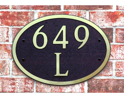 Oval Wall Plaque