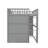  Gabriella-Frances Kids Loft Bed with Ladder-1187112112-1187112115