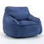 Fauteuil à billes spacieux, adultes et adolescents, conception ergonomique, rembourrage en mousse, bureau, sac en velours côtelé, mousse haute densité, chambre à coucher, chambre à coucher