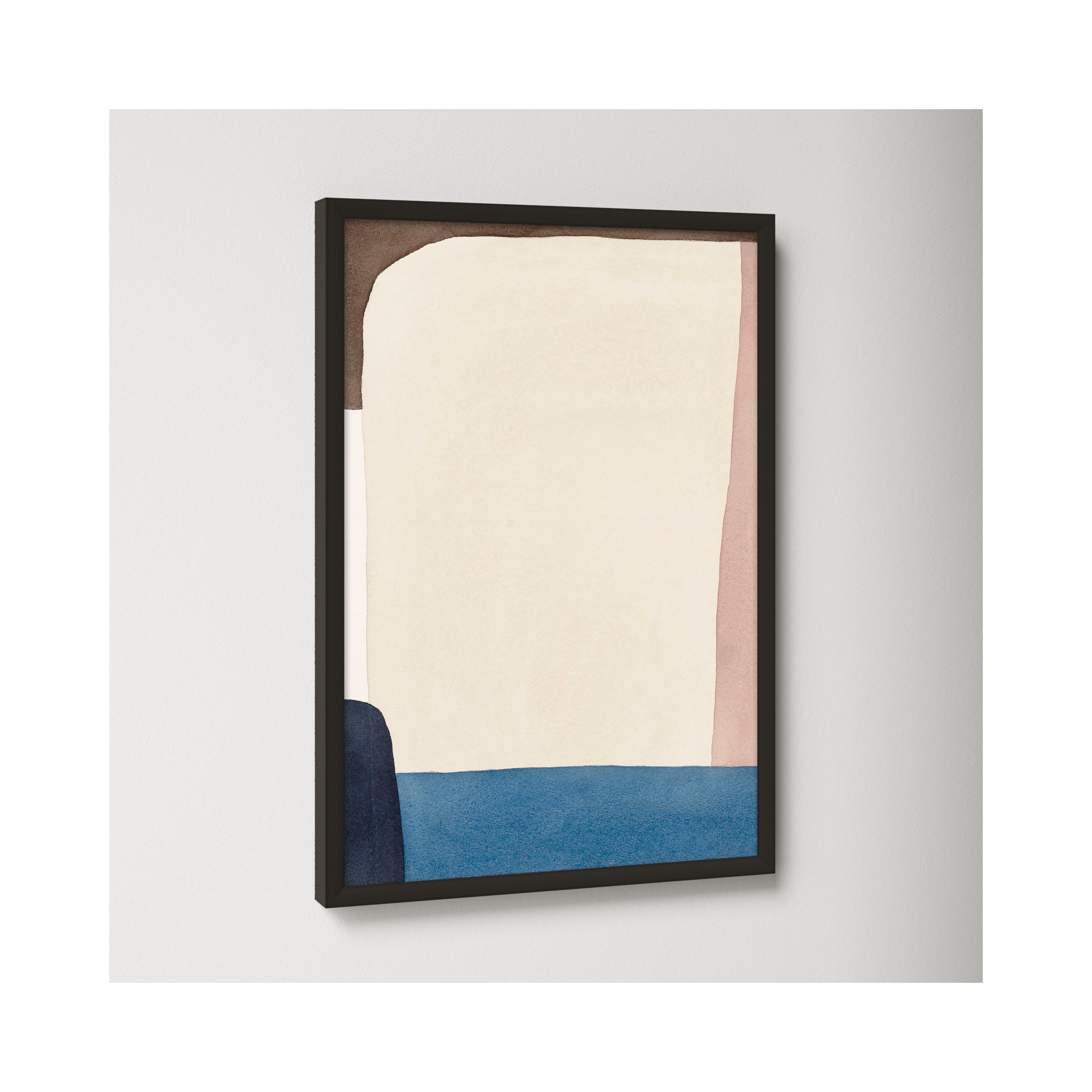 Distant Sand by Julia Balfour, Black, 14" W x 20" H