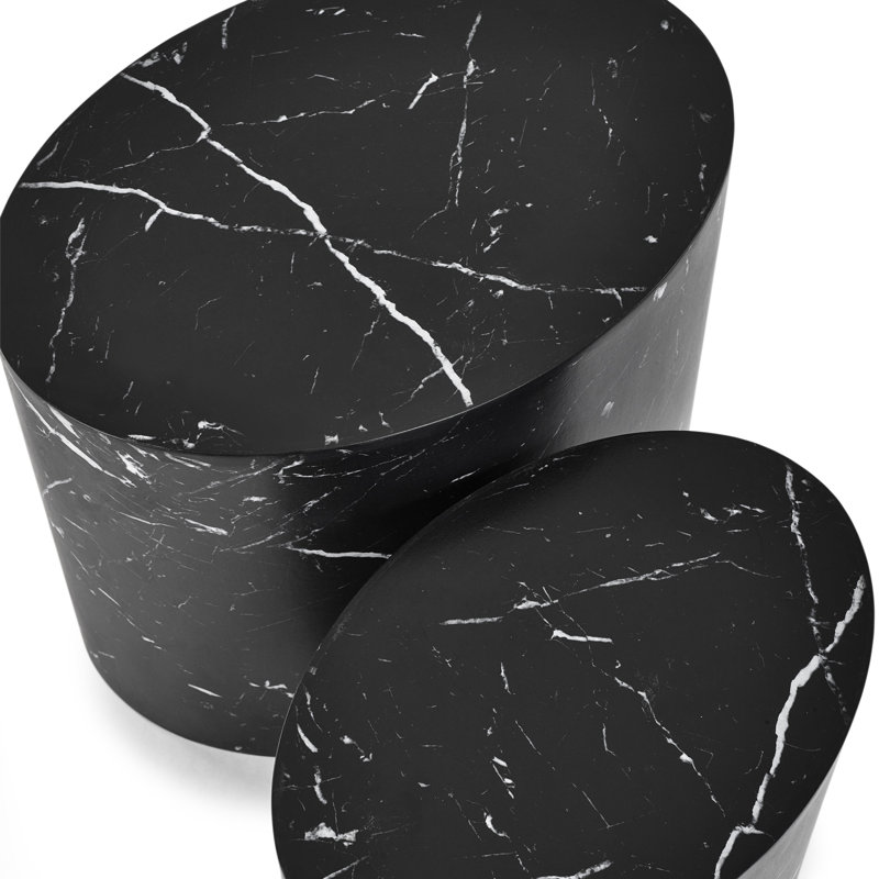 2 - Piece Living Room Table Set, Black