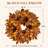 Pre-Lit Maple Leaf Fall Wreath with Pinecones and Berries