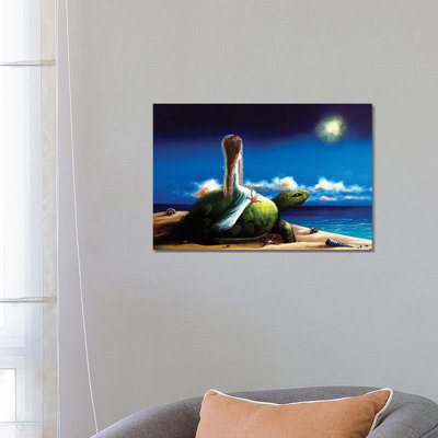 Dreams Before I Awake by Moonlight Art Parlour - Print on Canvas