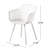 Modern Weather-Resistant Plastic Patio Armchairs-1294868035