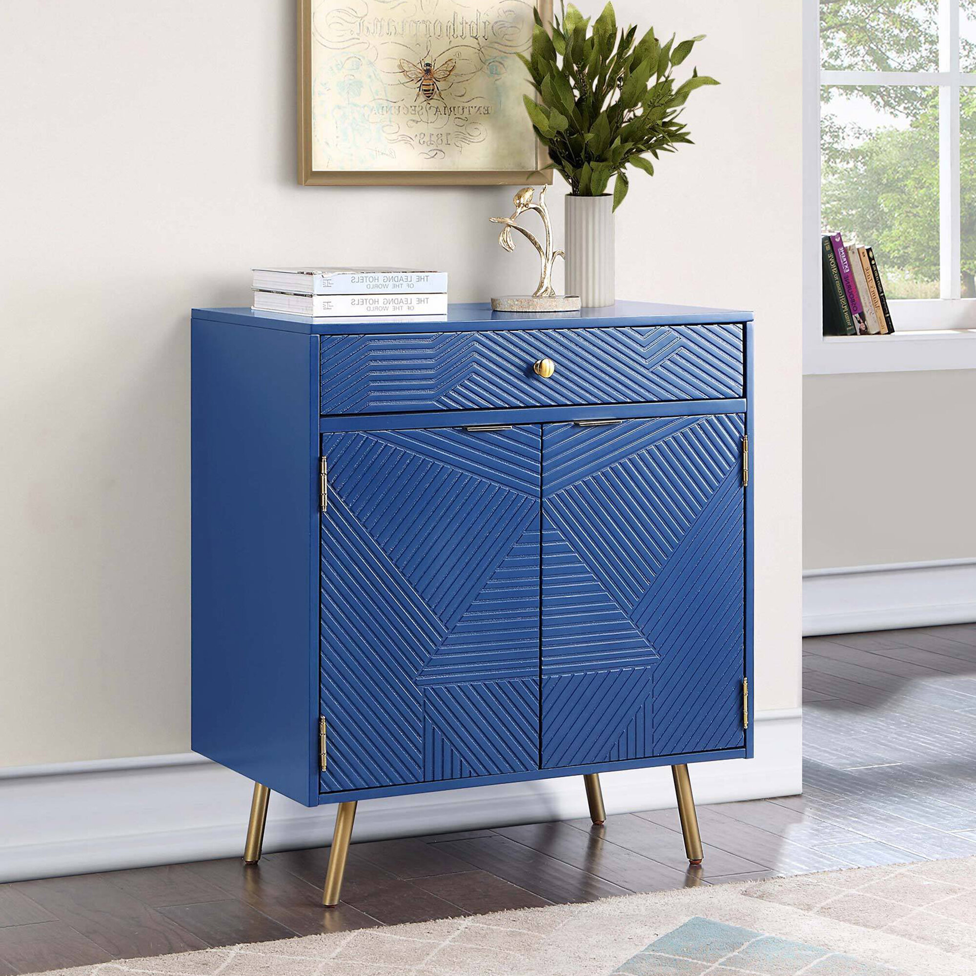 Everly Quinn Hanadi Accent Cabinet & Reviews | Wayfair