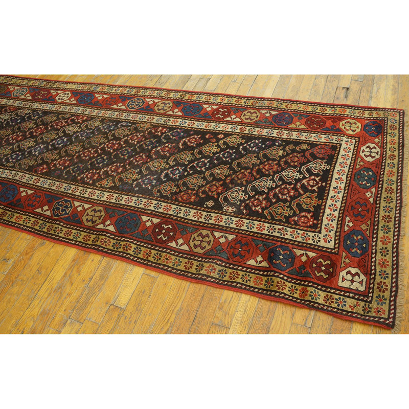 Hand Knotted Wool Geometric Area Rug