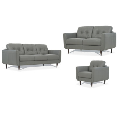 Federigo 3 Piece Standard Living Room Set