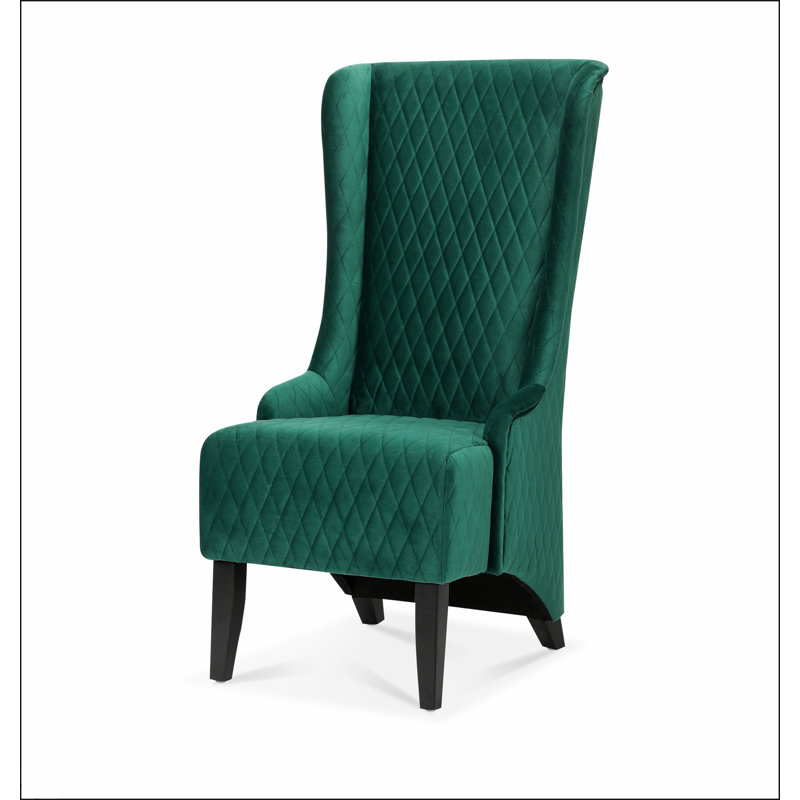 Fauteuil à oreilles de 23,03 po de large, chaise d'appoint confortable et élégante pour le salon avec structure durable