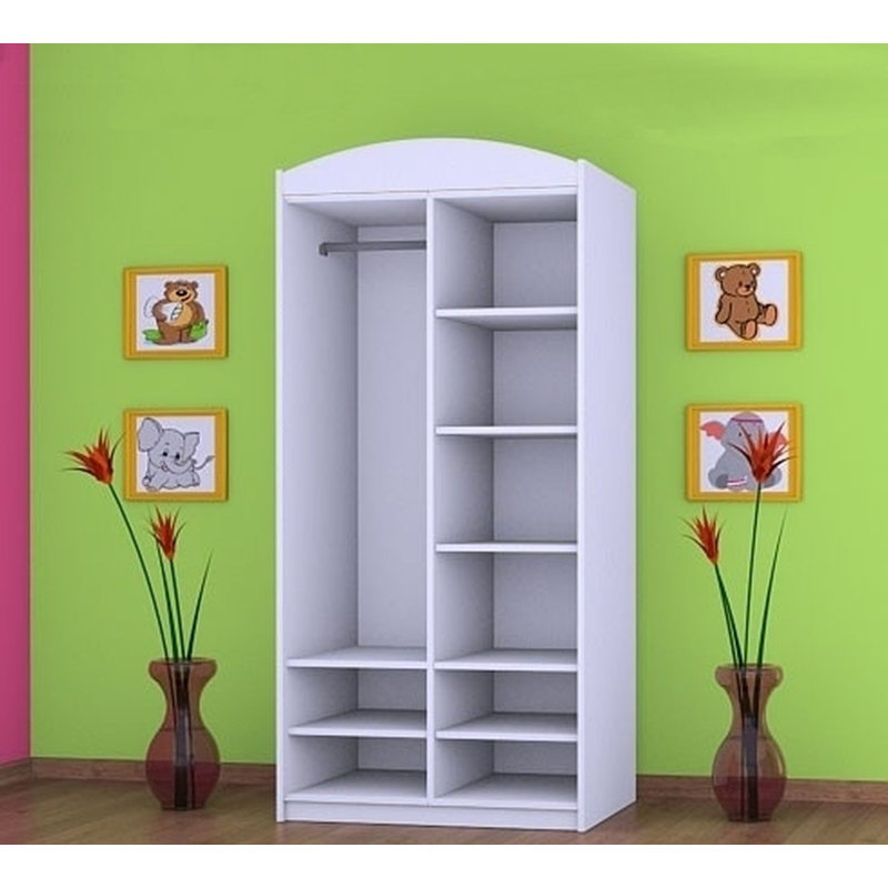 Gauthier 2 Door Wardrobe, White