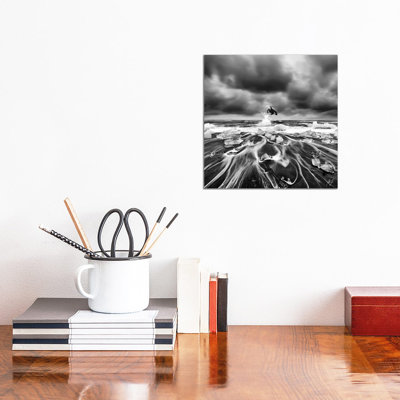 Ice Whale I by Kathrin Federer - Wrapped Canvas Gallery-Wrapped Canvas Giclée