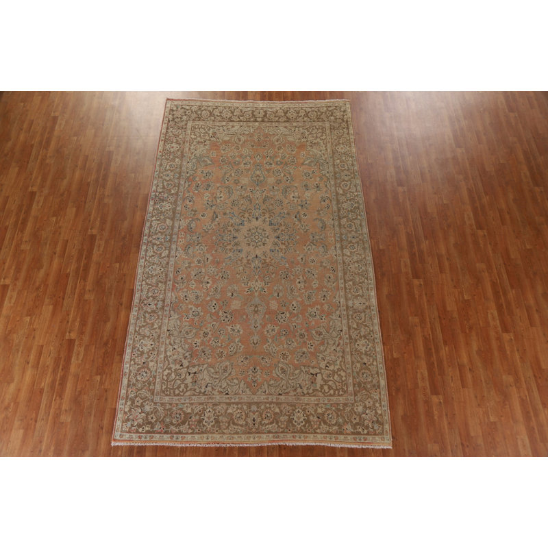 Tapis traditionnel de style persan Najafabad noué à la main 7 x 12