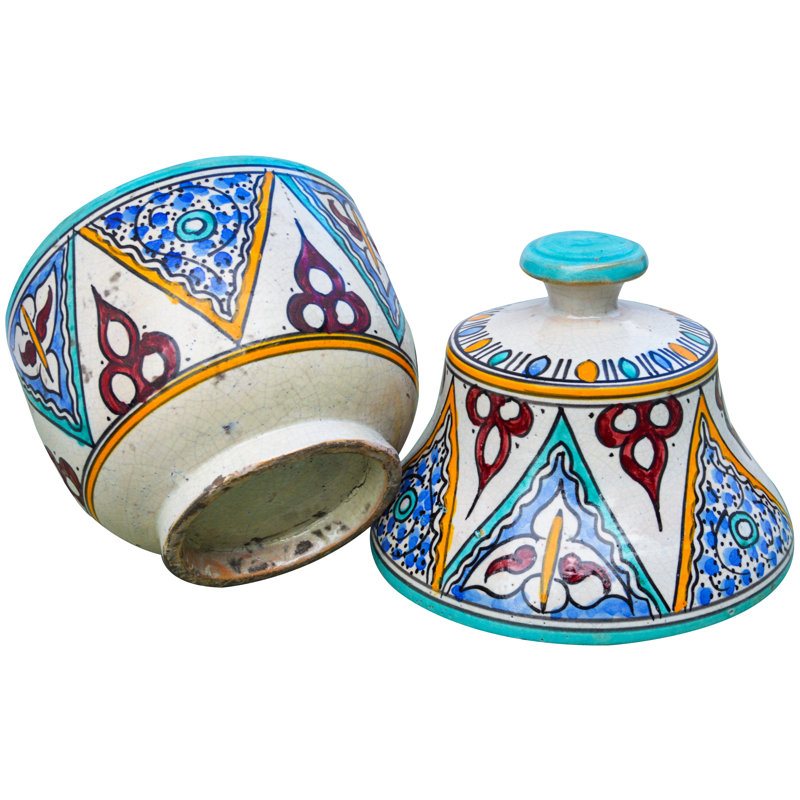 Moorish Handmade Ceramic Decorative Bowl
