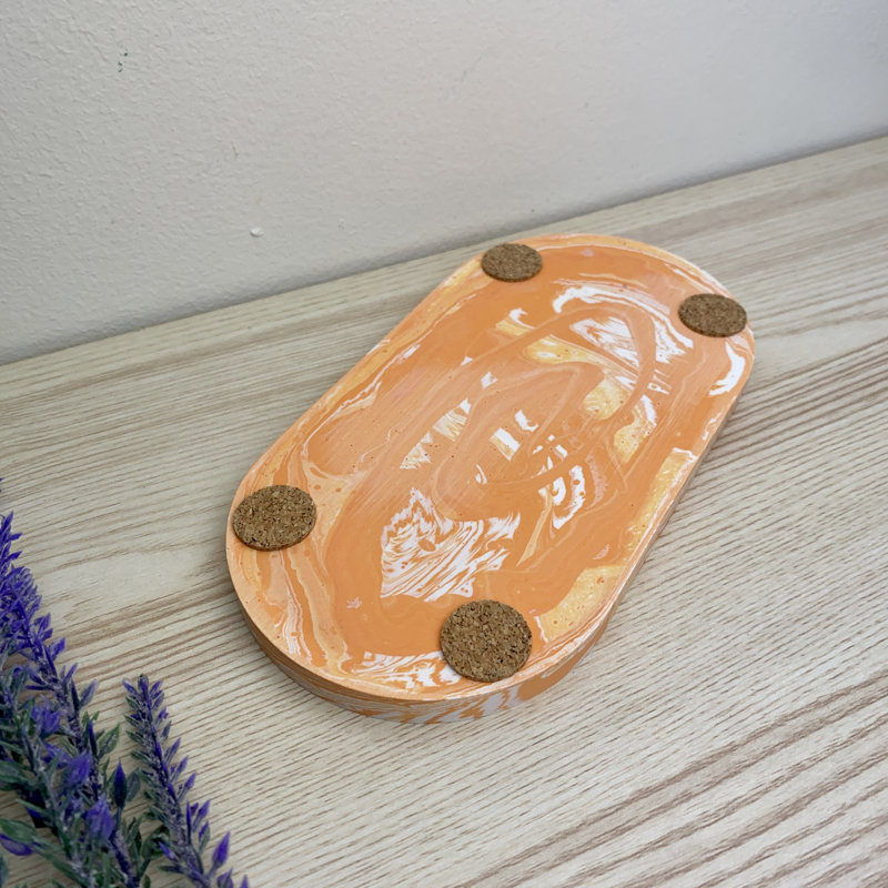 Orange Incense Stick Holder