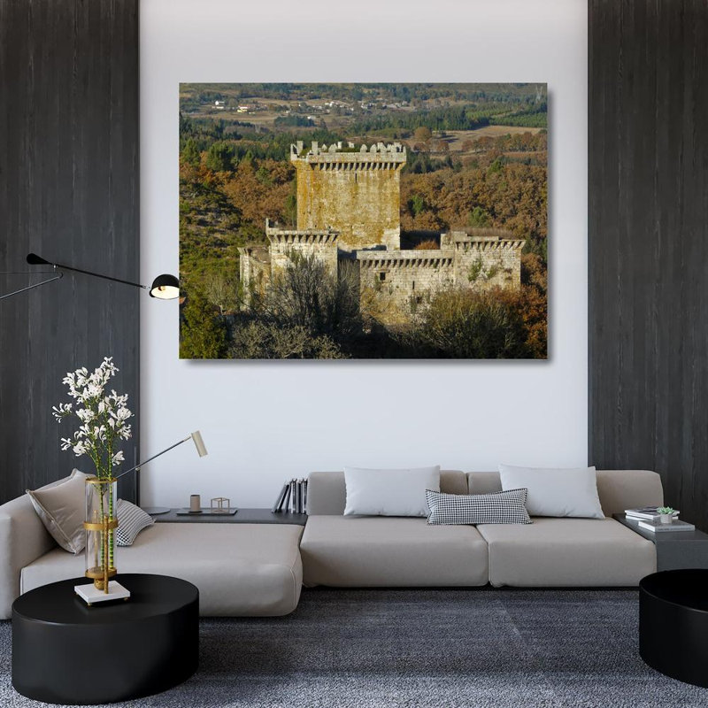 Pambre Castle, Spain, 36" H x 48" W