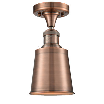 Arline Glass Semi Flush Mount
