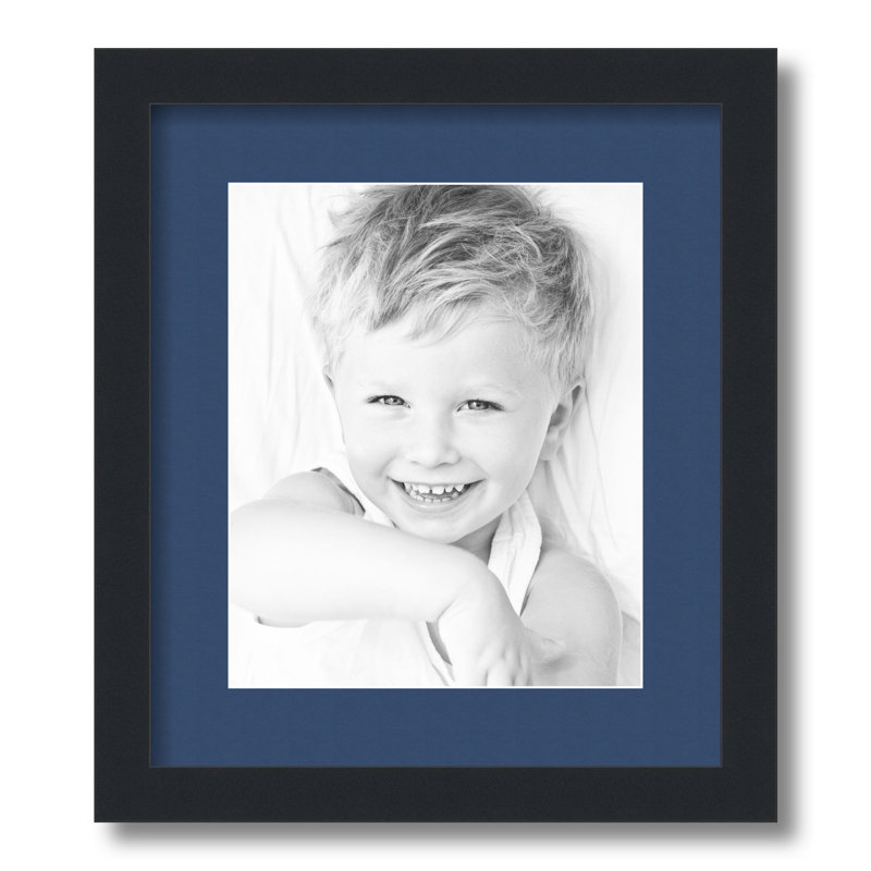 Cadre pour photo simple 8,5 po x 11 po, Bleu de Delft