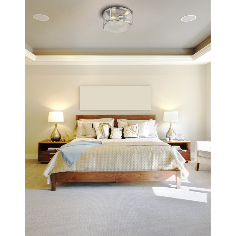 Vigue Flush Mount, Brushed Nickel
