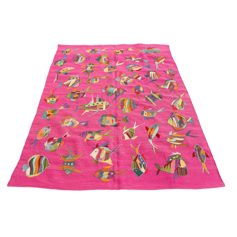Tapis rose Ojeda