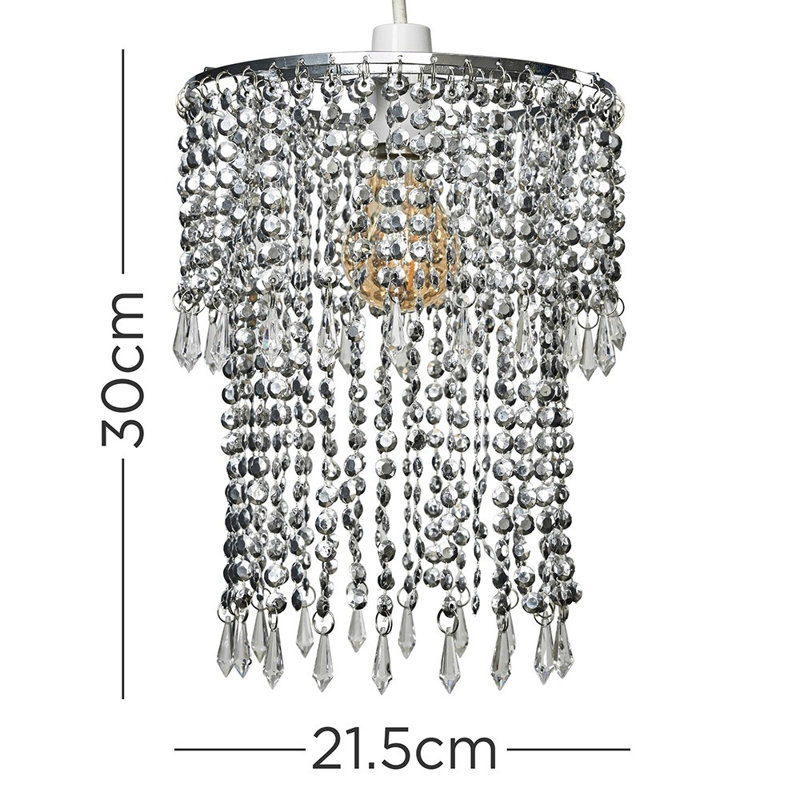 30cm H Plastic Novelty Pendant Shade ( Clip On )