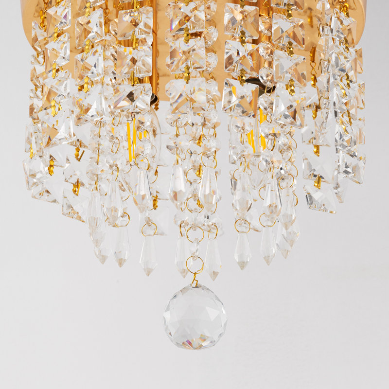 Plafonnier encastré en cristal Karelie