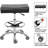 Adjustable Rolling And Rotating Stool