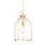 Eldridge 1 Light Pendant - Dome-405975354