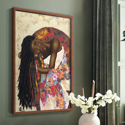 Woman Strong III Framed Print - Solid Wood