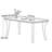 Modern minimalist dining table-1817903677