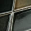 Hudson Kite Stormy Night 10-1/8" x 11-3/4" Porcelain Mosaic Tile