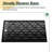 59/60＂W X 36＂D Smc Solid Surface Shower Pan Base With Drain Cover, Non-Slip, Low-Profile, Curbless, Wheelchair Accessible-117402509